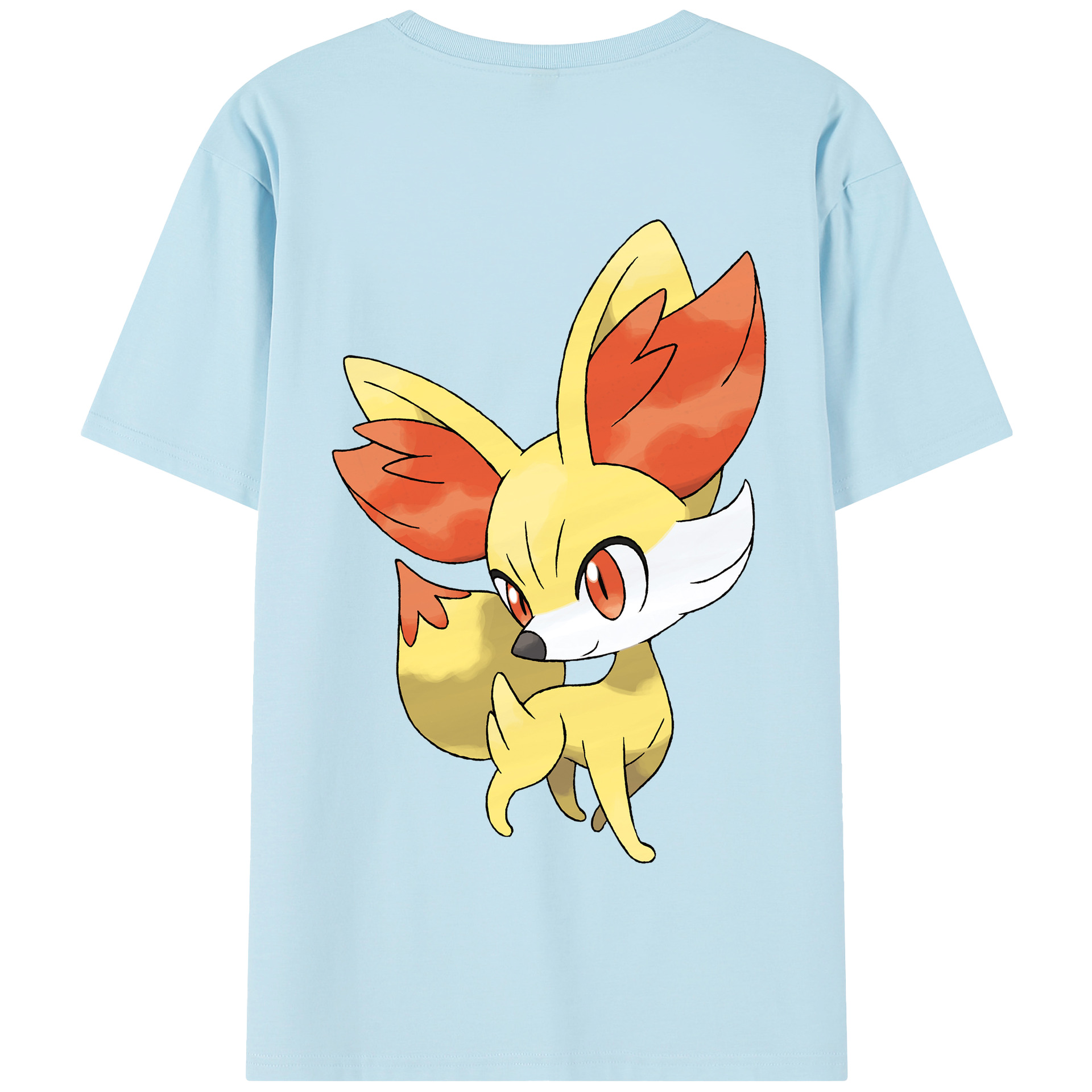 （画像用） ポケットモンスター Pokémon 綿100％半袖Tシャツ（背面プリント）